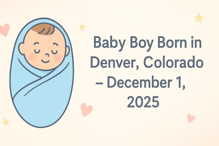 Baby Boy Born in Denver