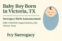 Baby Boy Born in Victoria TX