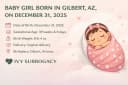 Baby Girl Born in Gilbert