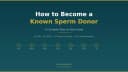Infographic showing the 7 steps of the known sperm donation process — Apply, Review, Match, Screen, Legal, Collect, Pay — with compensation range of $5,000 to $50,000+