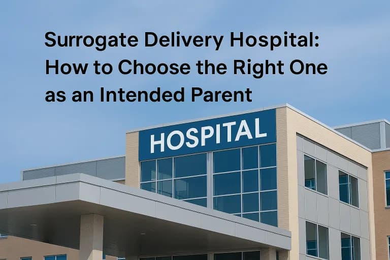 surrogate delivery hospital