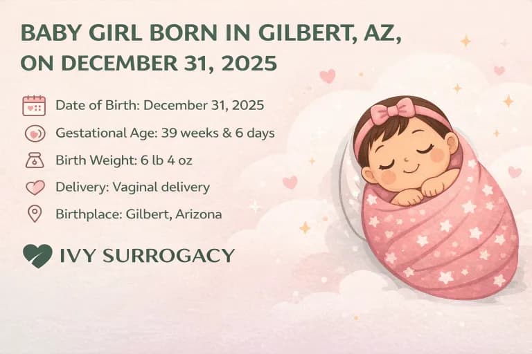Baby Girl Born in Gilbert
