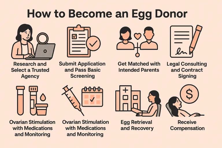 how to become an egg donor