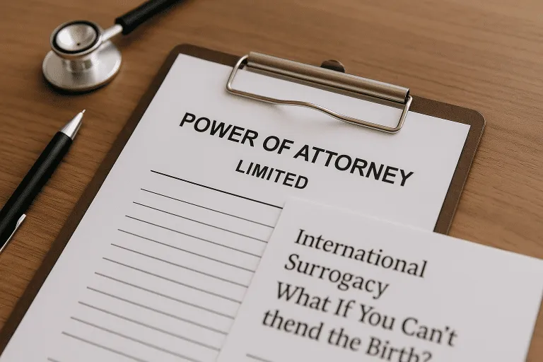 Limited Power of Attorney document