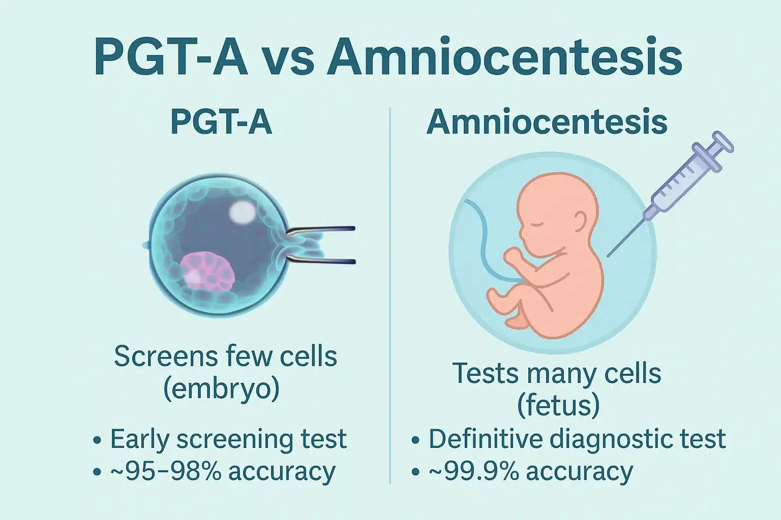 PGTA vs Amnio