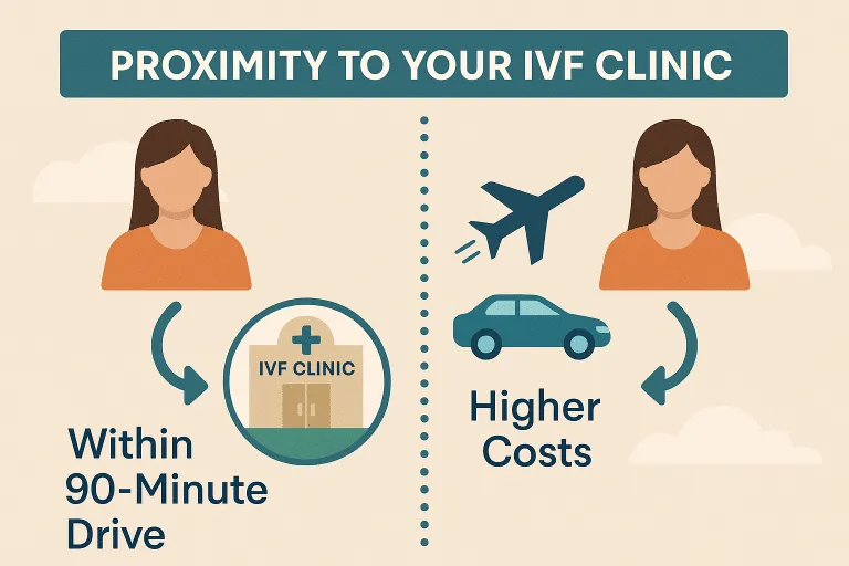 Proximity to Your IVF Clinic