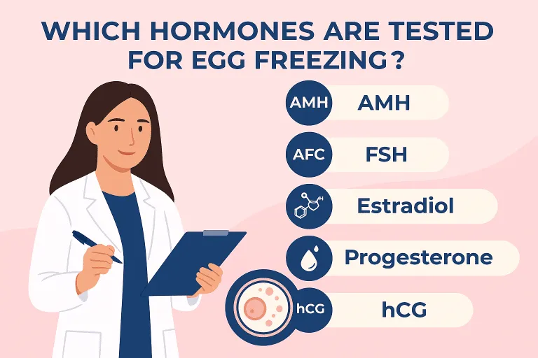 hormones tested for egg freezing